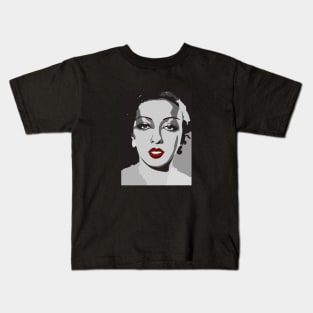 Josephine Baker Portrait Kids T-Shirt